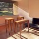 Set of 3 Pedestals and Console Table by Jacques Grange, France, 1973