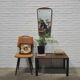 Table basse vintage en bois