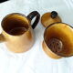 Coffee maker 1950 Mourre and Milon pottery of Provence Dieulefit