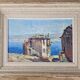 Oil on panel by Gerard Cardella known as ZAROU, painting signed by the artist.