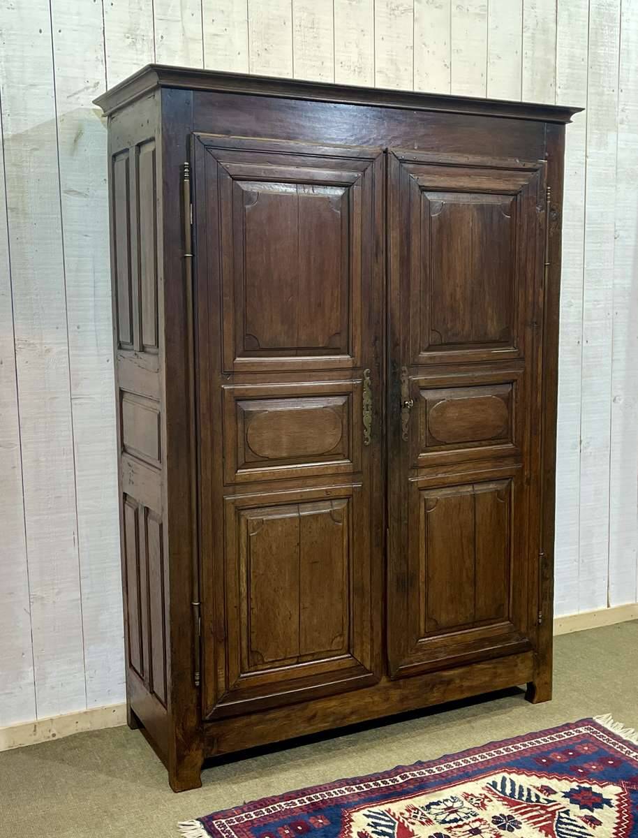19th century rustic oak wardrobe