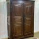 19th century rustic oak wardrobe