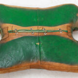 Vintage camel saddle stool, 1960s