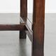 Antique English pine dining table for 6-8 people with oak base