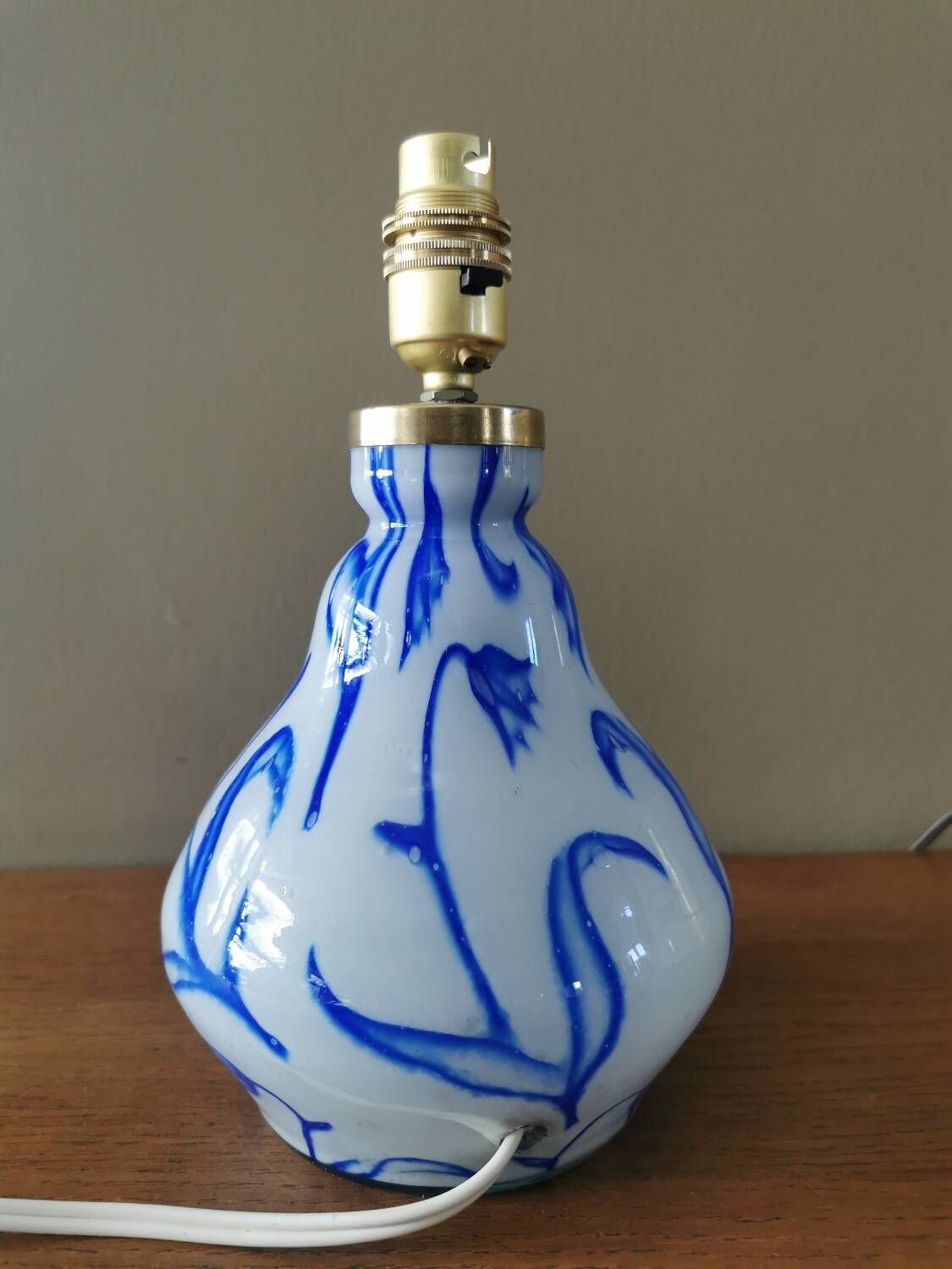Vintage Murano glass lamp base