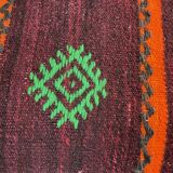 Vintage turkish Kilim cushion cover 40x40cm
