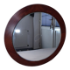 Miroir scandinave vintage en palissandre, années 1970