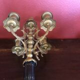 Pair of old candlesticks