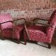Paire de fauteuils 1950