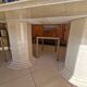 Marble dining table for 6 people.