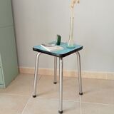 Vintage formica stool 80s