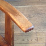 Brutalist armchair French work 1960