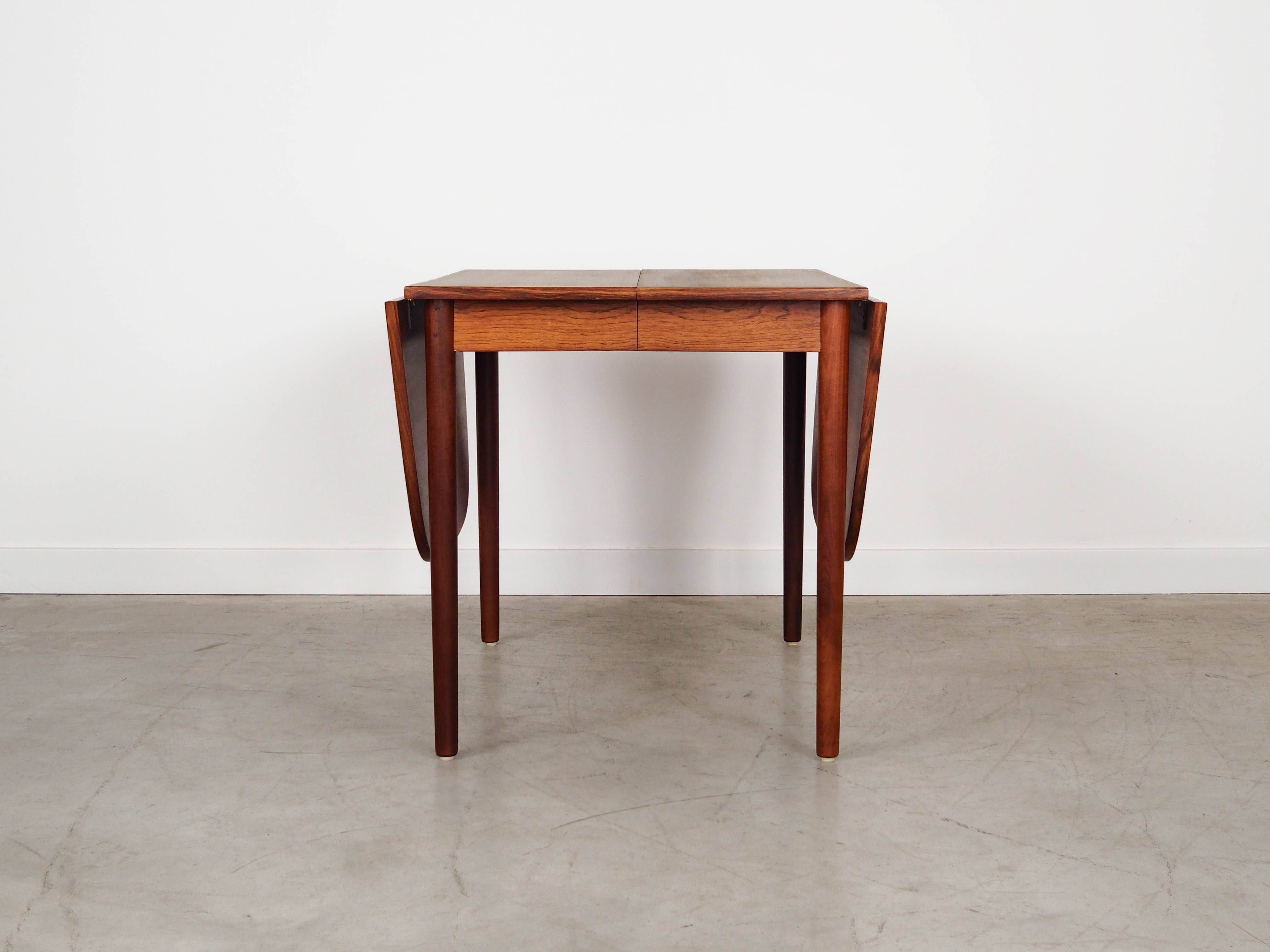 Rosewood table, Danish design, 1970s, production: Denmark