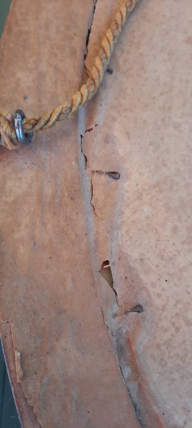 Antique carved wooden frame