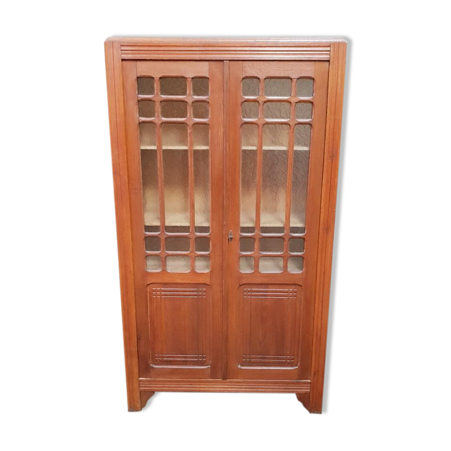 Glass-glazed Parisian wardrobe