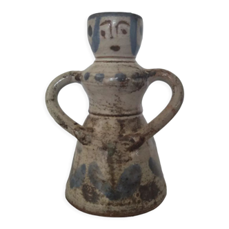 Small anthropomorphic vase Gustave Reynaud le Murier