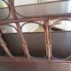 Support buffet bibus woven rattan 2 doors in caning - vintage 60s/70s