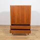 Commode à tiroirs vintage en teck, 1960s