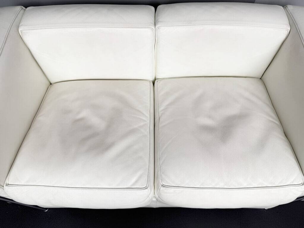 LC2 2-seater sofa by Le Corbusier for Cassina, Italy, 2000s