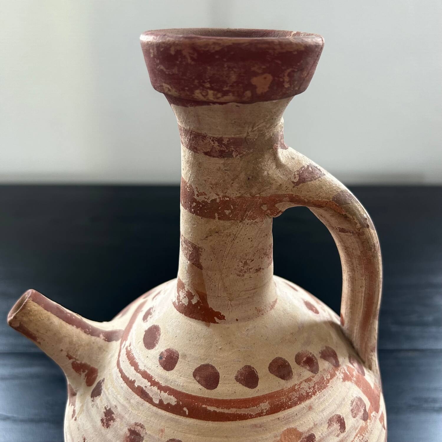 Ethnic decor jug