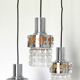 1970s hanging Raak 3 lights