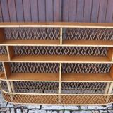 Large rattan bookcase