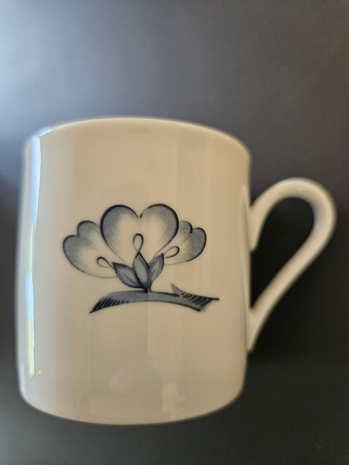 Lot de 6 tasses à café vintage en porcelaine - Winterling Bavaria