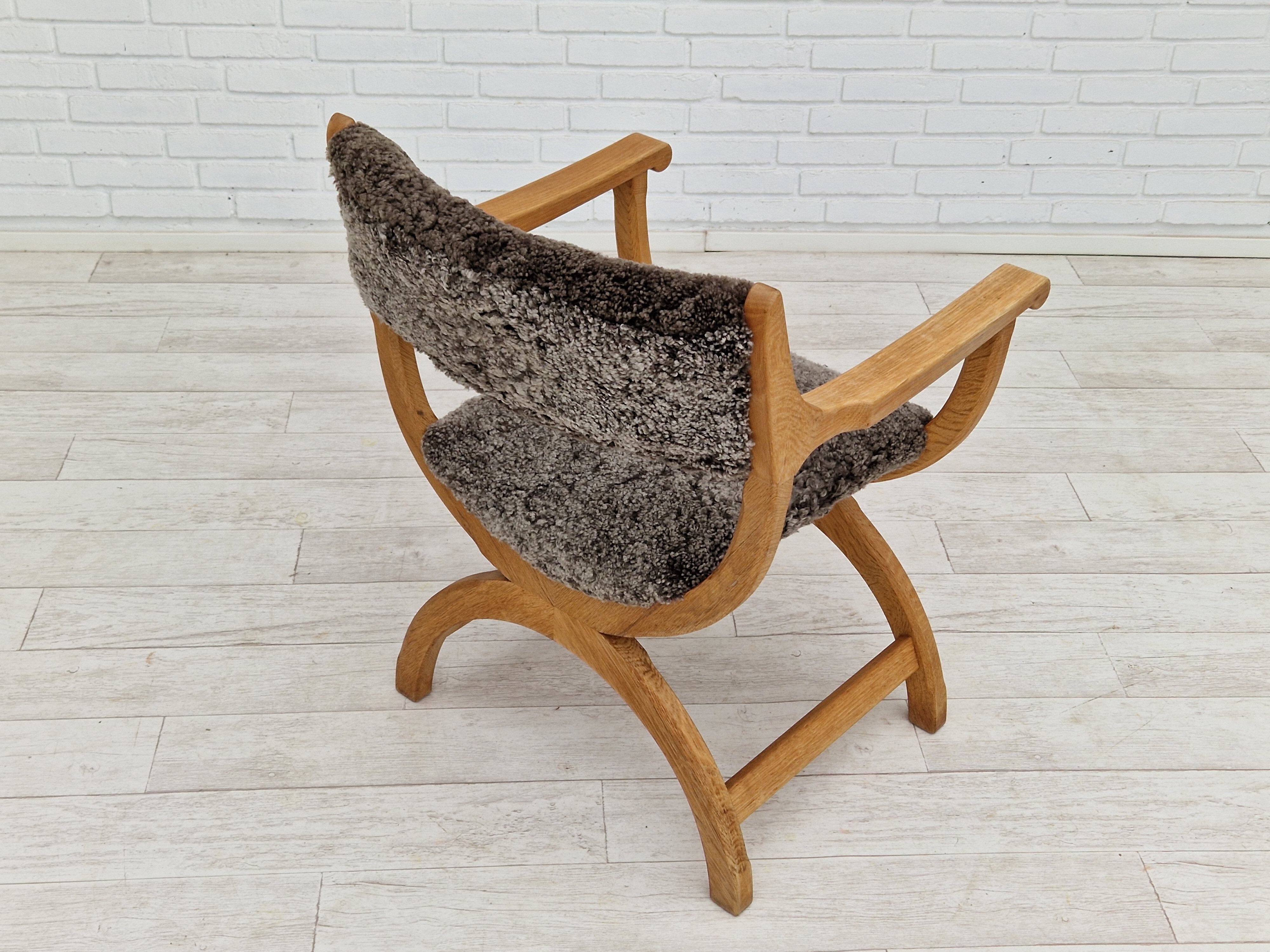 Armchair model "Kurul" by Henning Kjærnulf, 1960