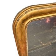 Grand miroir doré Louis Philippe 19eme 121/105