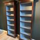 Set of 2 open bookcases