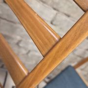 Set of 4 vintage Scandinavian chairs from the 1960s.