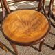 Lot de 6 chaise en bois - bistrot - terrasse - vintage