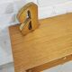 Table de chevet vintage pieds compas