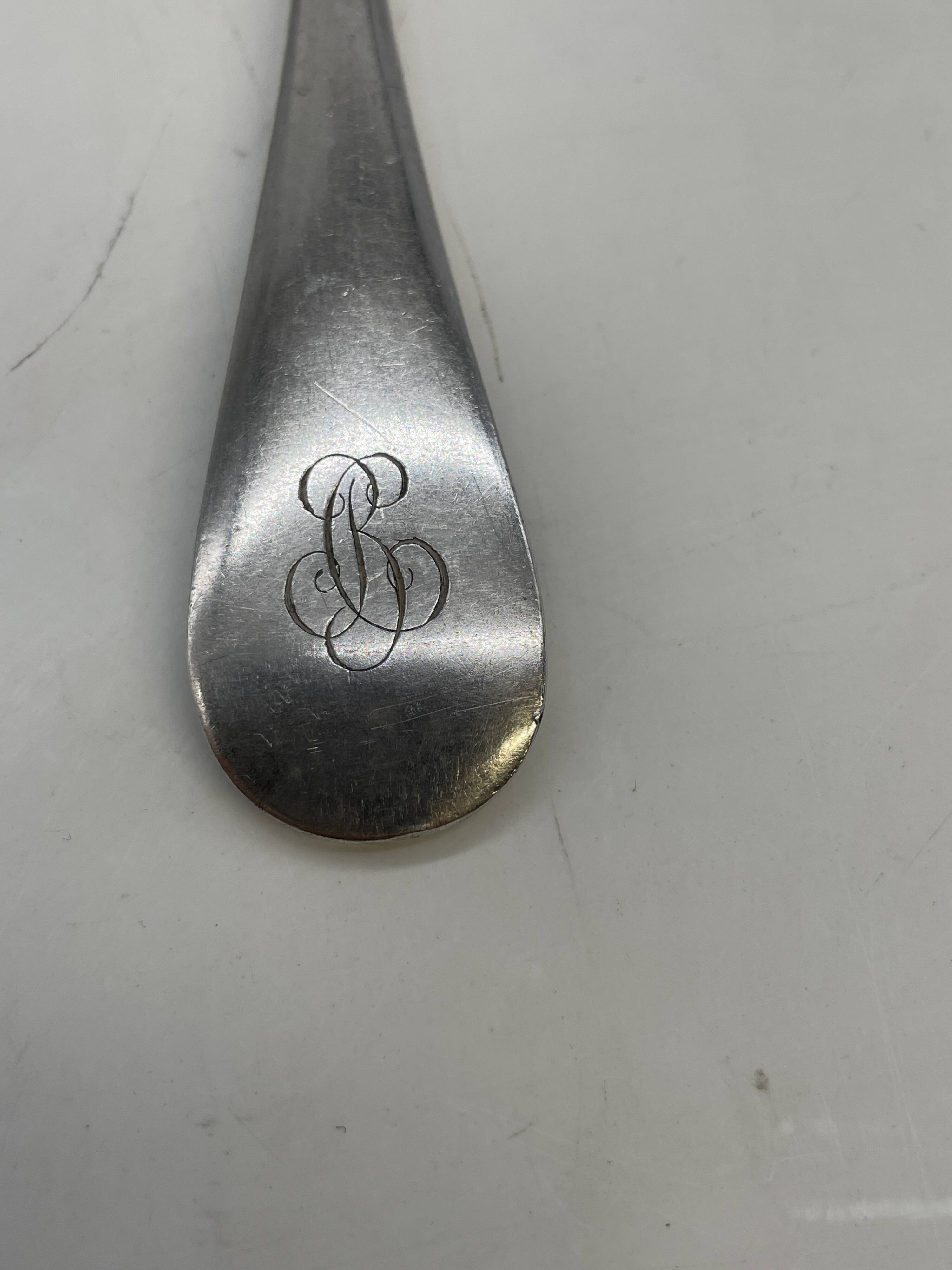 Set of 12 soup spoons, 7 lunch forks, 8 dessert cutlery.