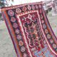 Tapis Kilim turc vintage tissé main