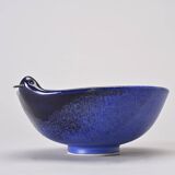 Set of two ceramic birds, Gérald Olivier, Switzerland circa 1970