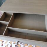 Farm table revisited in khaki