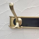 Gold aluminum coat rack