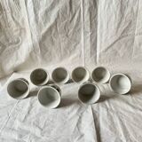 Set of 8 vintage Villeroy and Boch Luxembourg ramekins - floral decoration