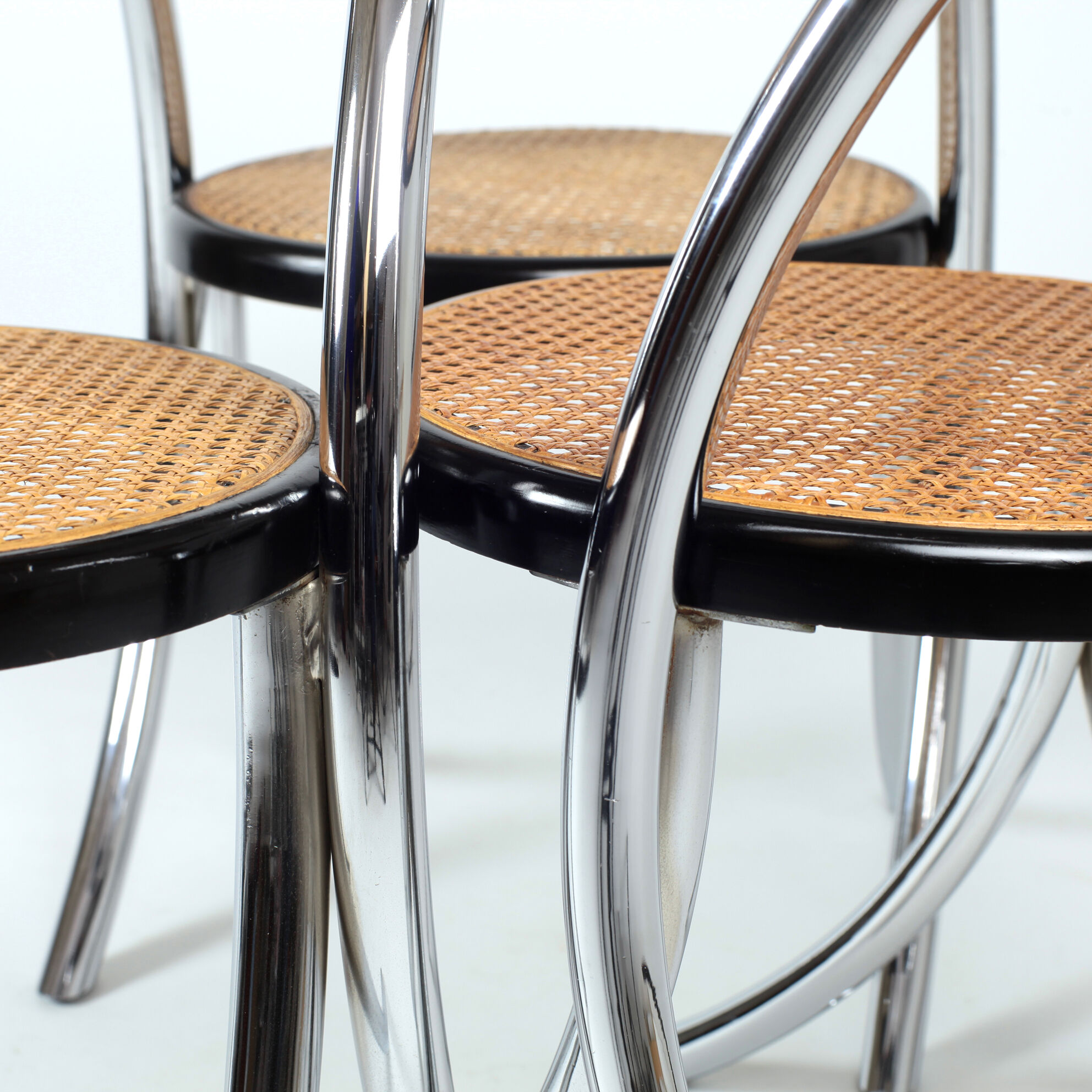 Set of 4 chairs Italy 1970