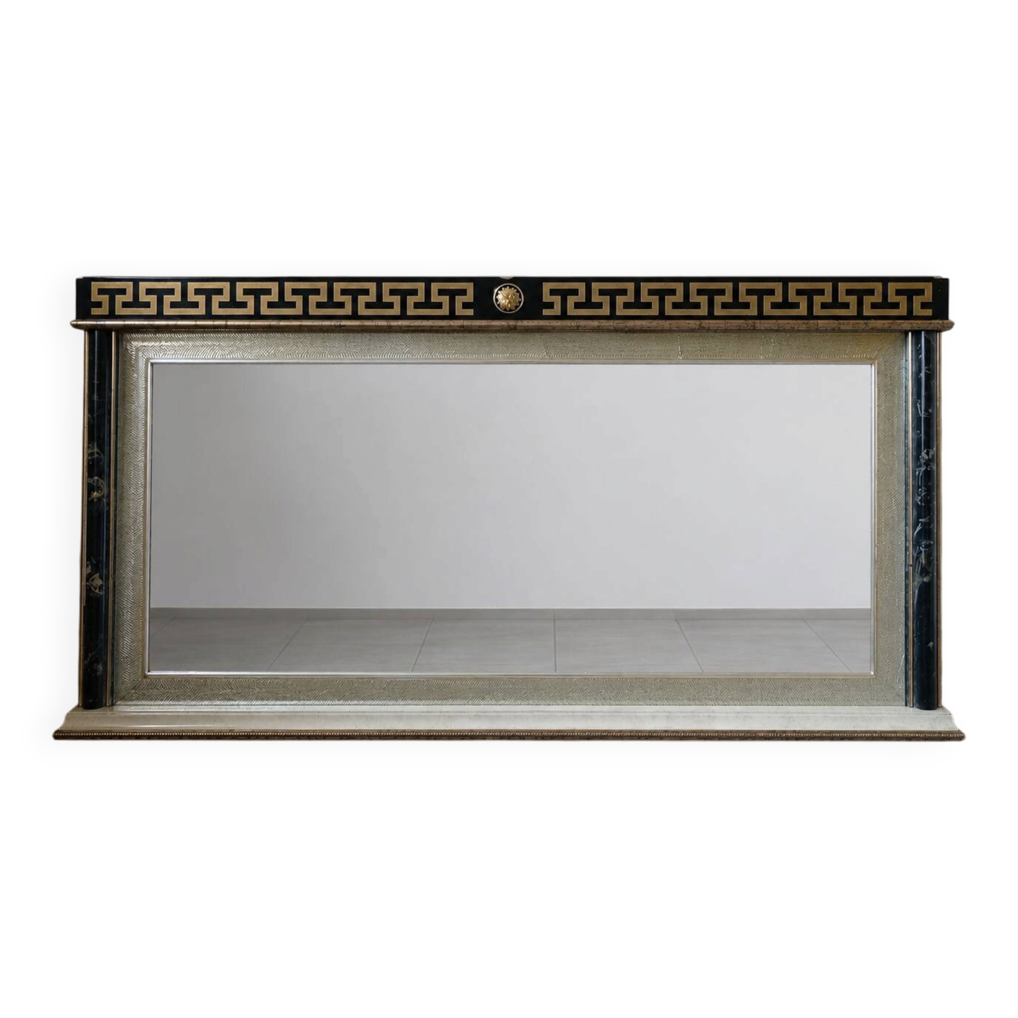 Large antique mirror