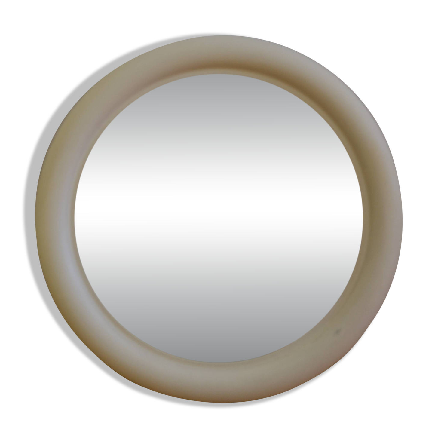 round white plastic mirror 1970s 1970 United Kingdom D:44cm