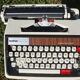 Beautiful typewriter Brother de Luxe