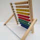 Large coloured wooden abacus for the child's learning