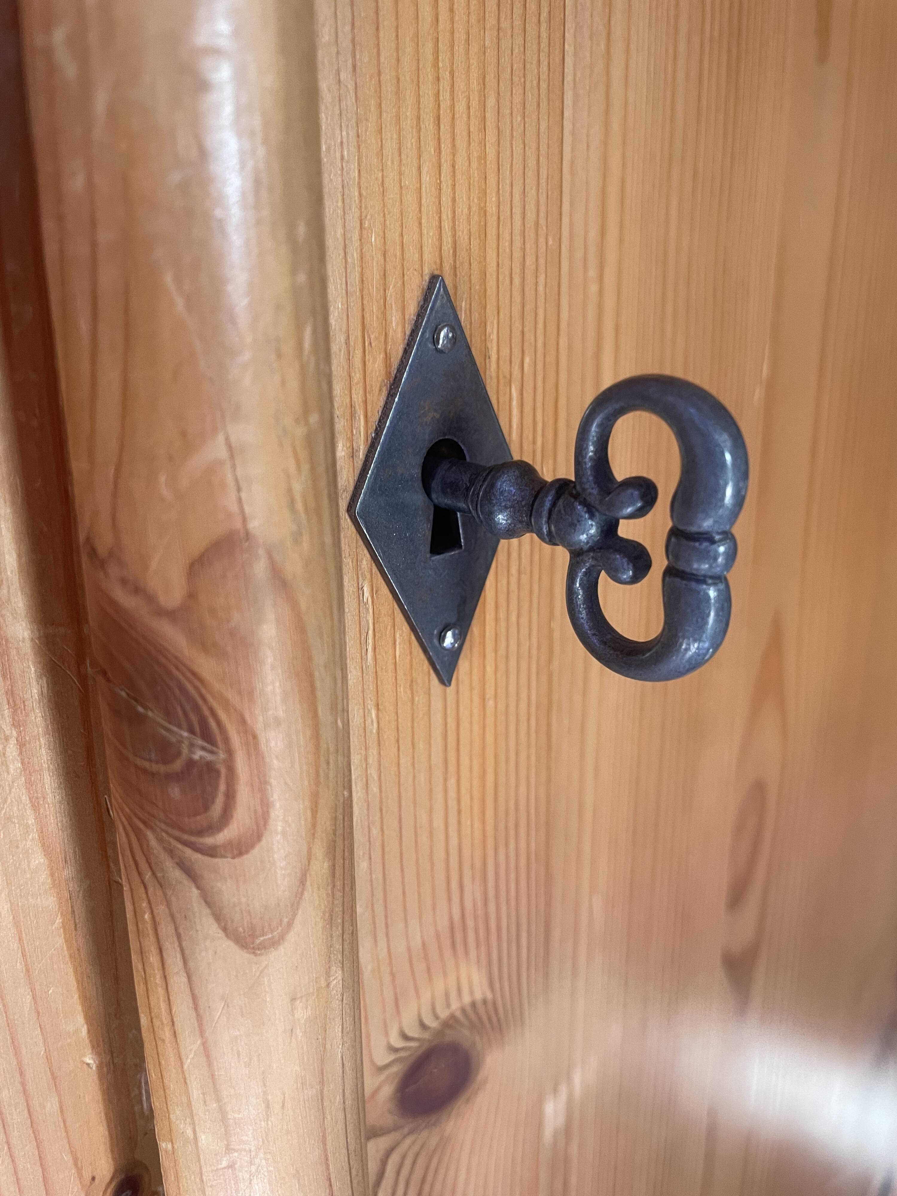 Parisian pine wardrobe