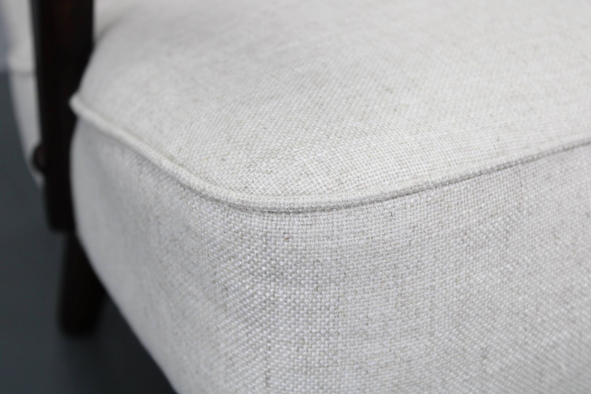 1950s Restored Wing Chair , Czechoslovakia