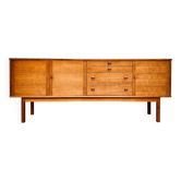 Sideboard, sideboard, vintage Scandinavian teak sideboard, 1960