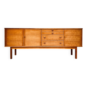 Sideboard, sideboard, vintage Scandinavian teak sideboard, 1960