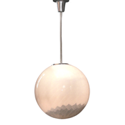 Murano dela murrina glass pendant lamp for mazzega 1970