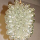 Cluster chandelier with glass bulbs
